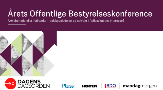 Hent slides fra Årets Offentlige Bestyrelseskonference i København